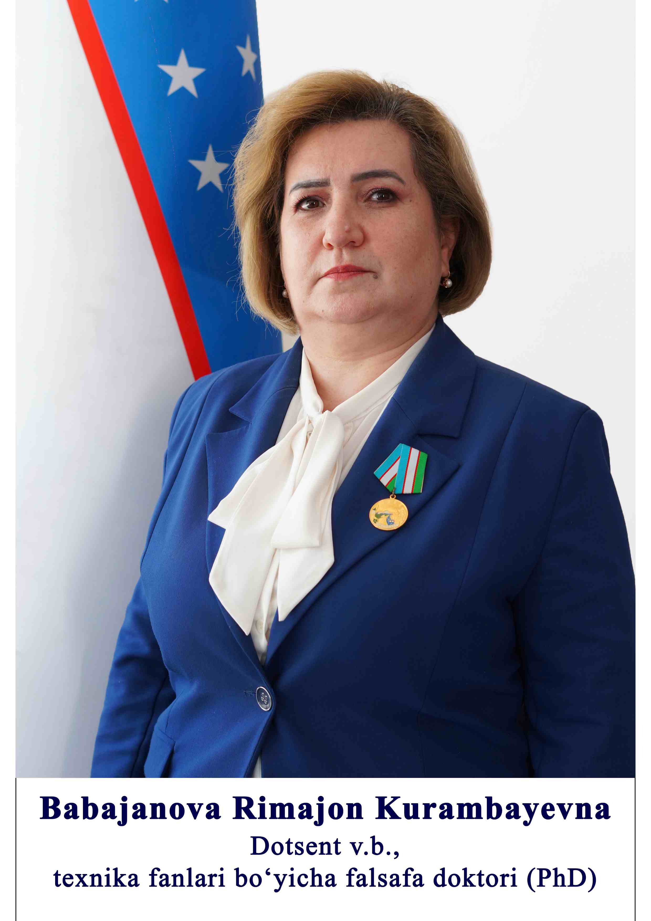Babajanova Rimajon Kurambayevna