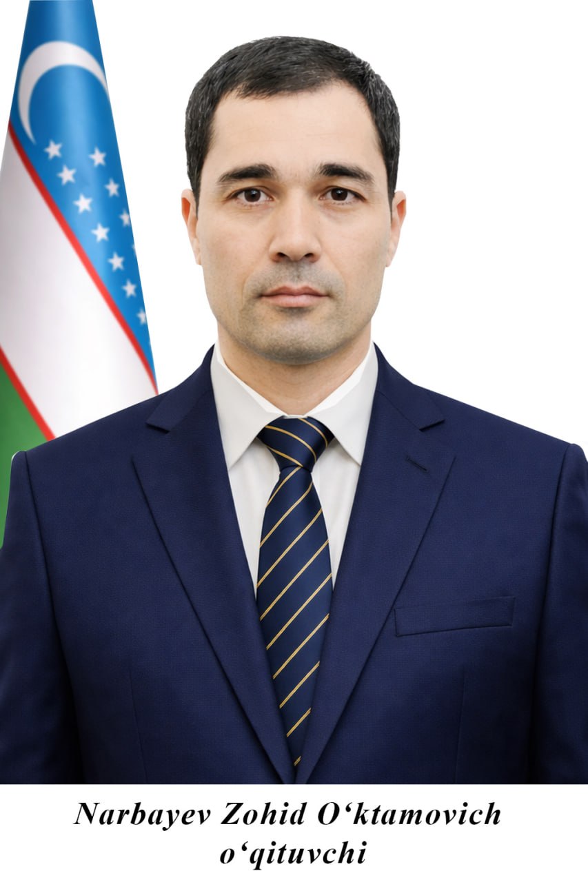 Narboev Zoxid O‘ktamovich