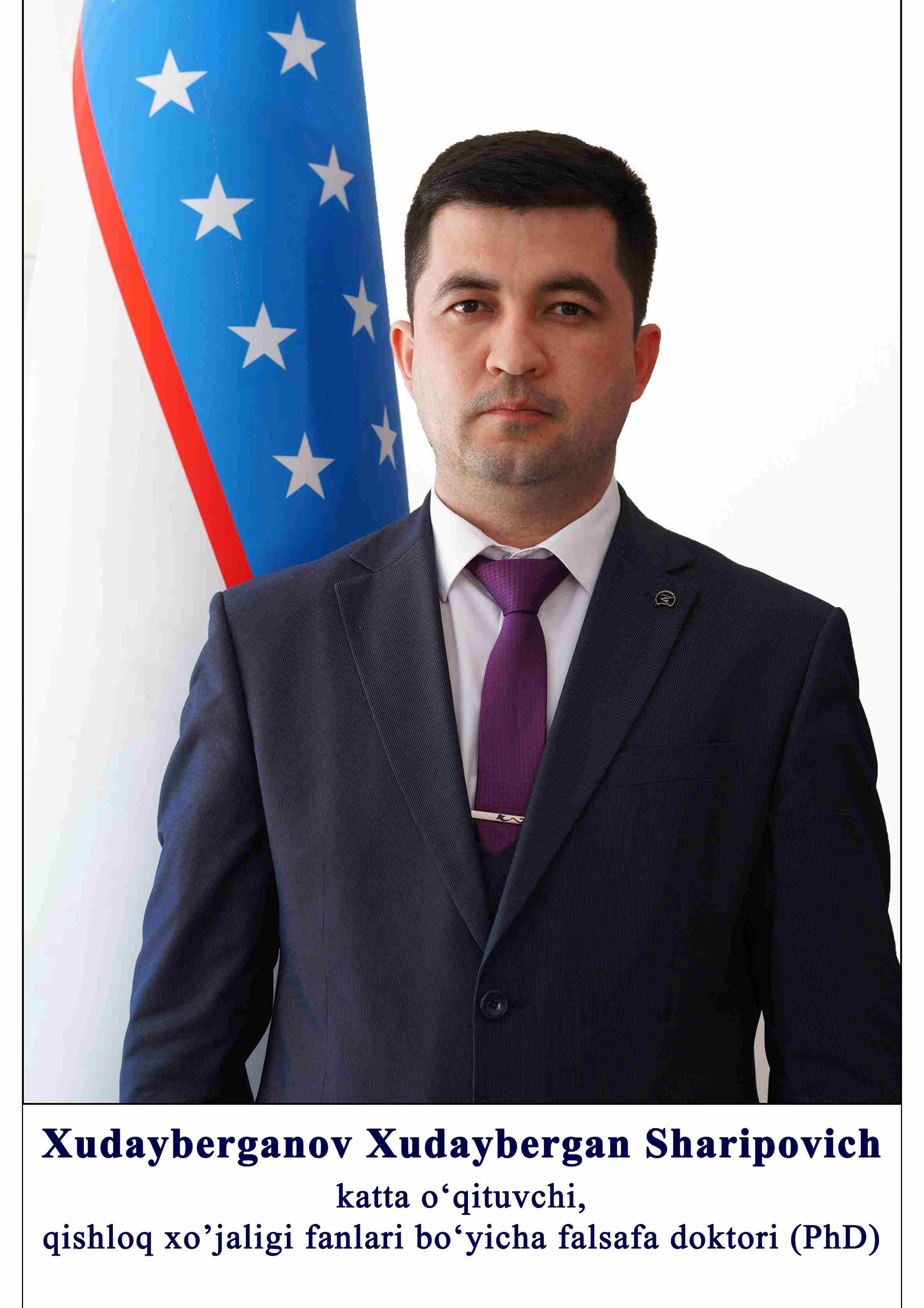  Khudayberganov Khudaybergan Sharipovich