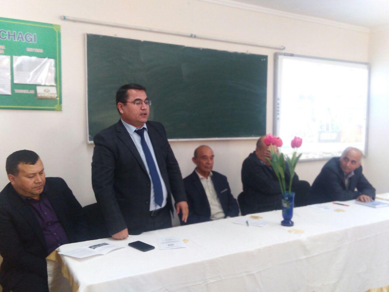 Professor of the Department of Uzbek literature, f.the f.d. The presentation of the novel 