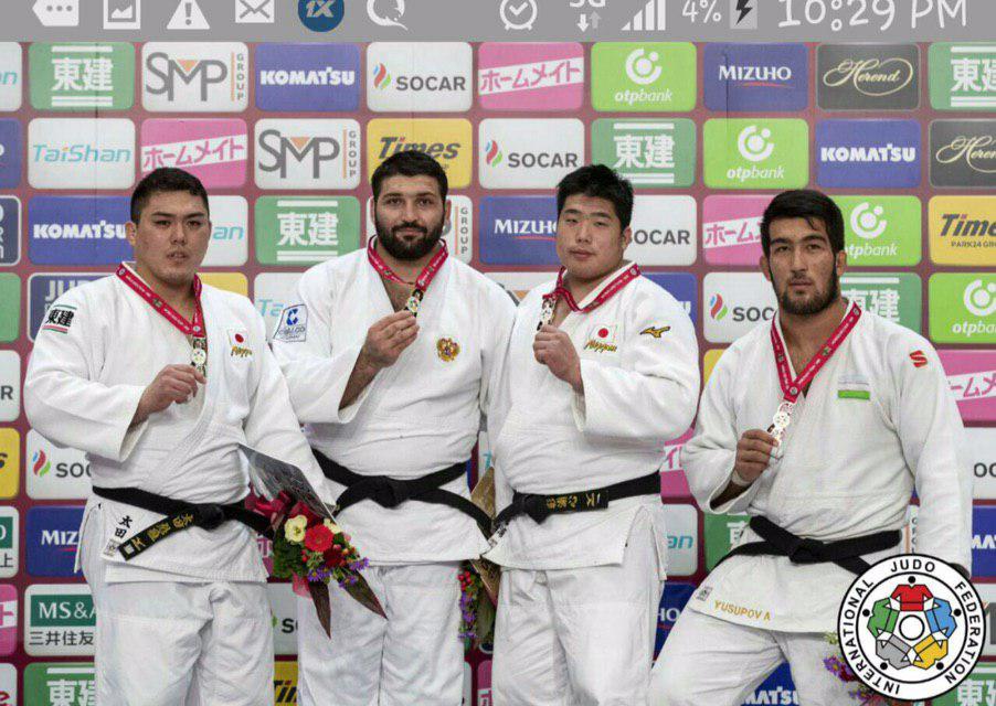 UrDU Jismoniy madaniyat  fakulteti talabasi  dzyudochi  Alisher Yusupov Yaponiyaning Osaka shahrida bo'lib o'tgan turnirda bronza medalini qo'lga kiritdi