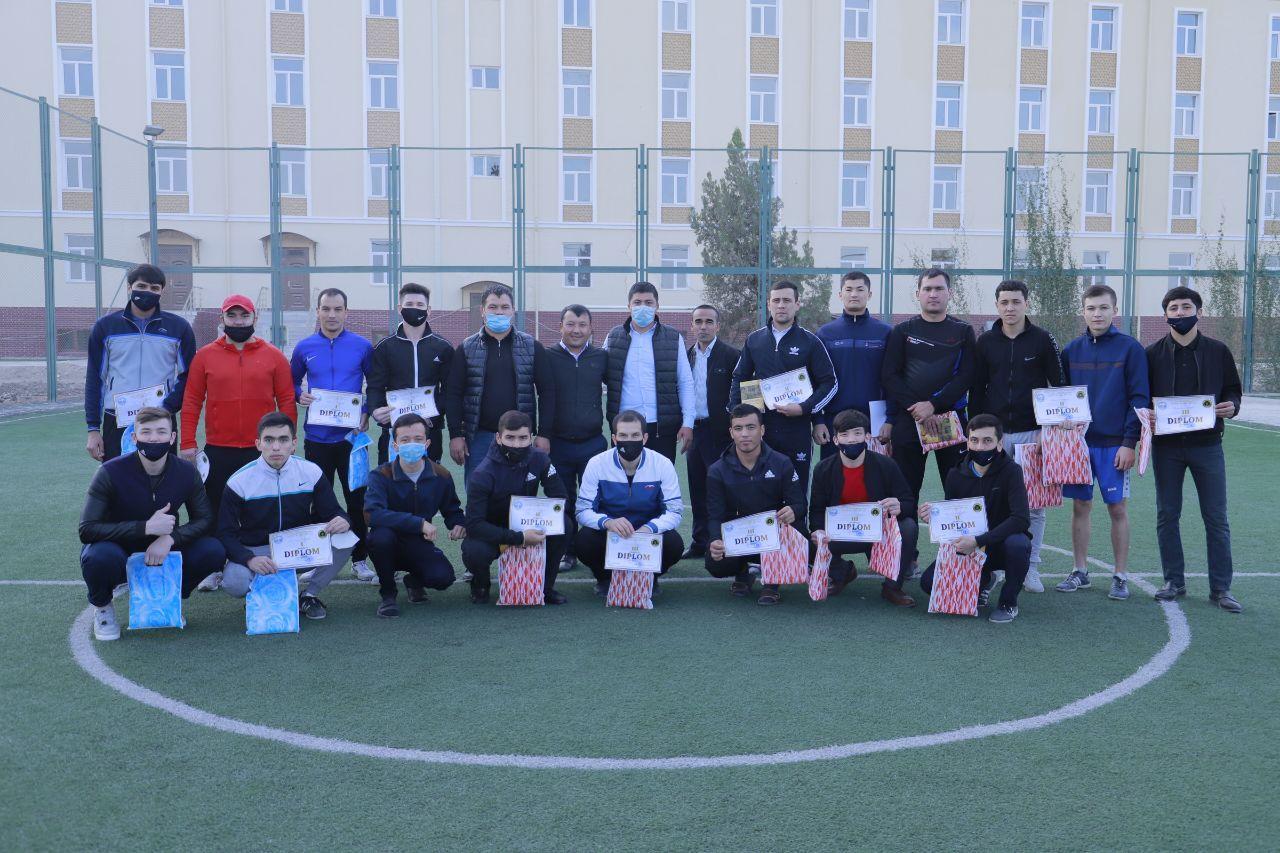 2020 yil 25 - 27  sentabr kunlari Futbol sport turi bo‘yicha Talabalar shaharchasi kubogi o‘tkazildi