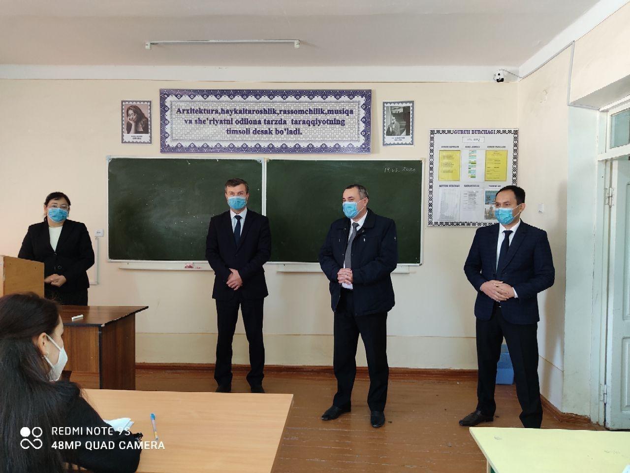 “BIRINCHI KURS MAKTABI” TADBIRLARI