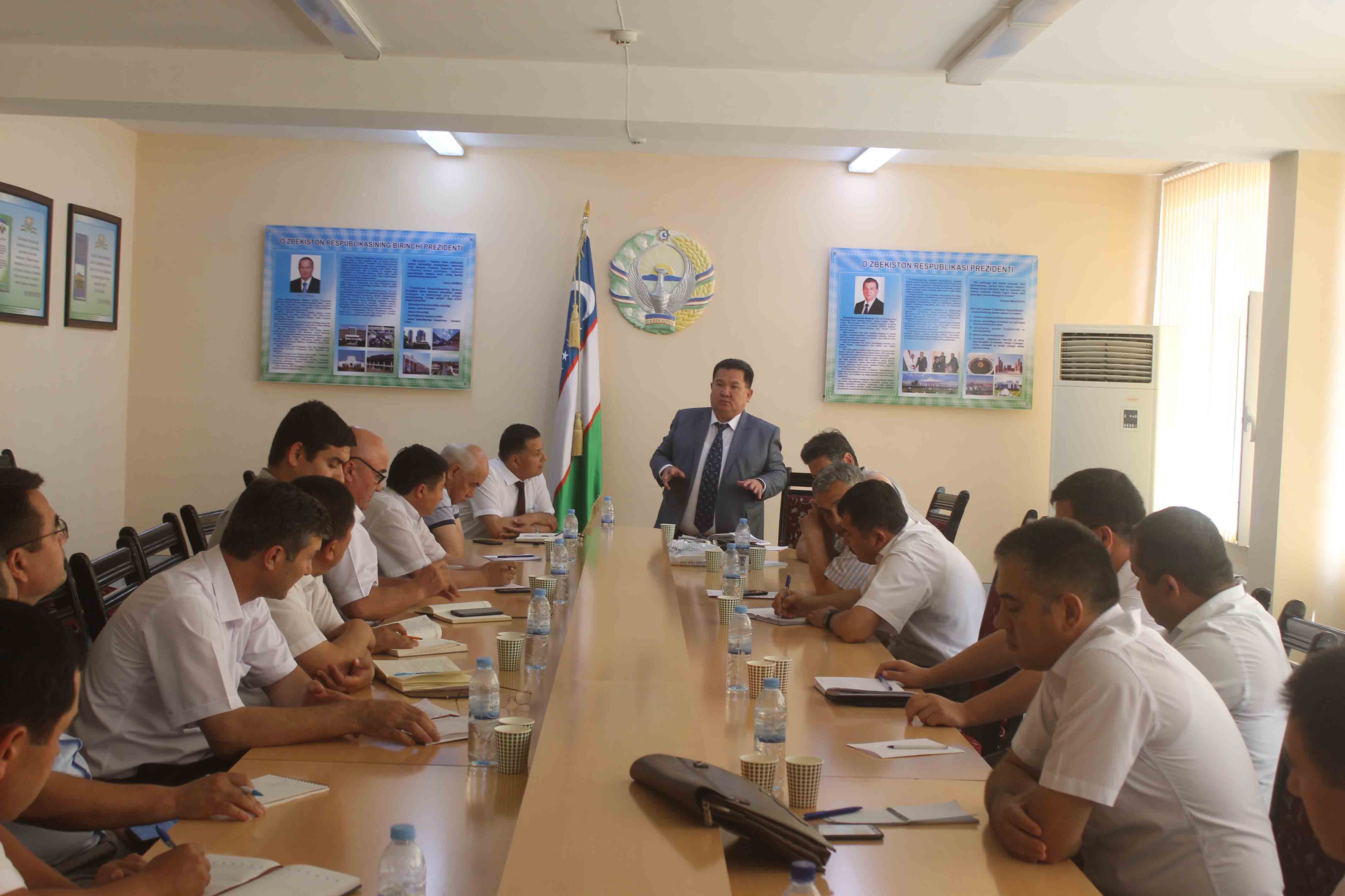 Rector and professors of Kalmyk State University arrived in Urgench State University