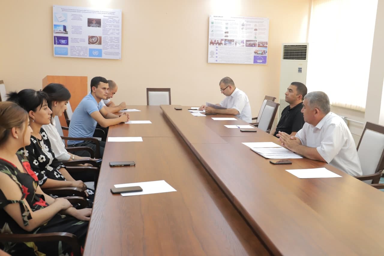 A press conference on 
