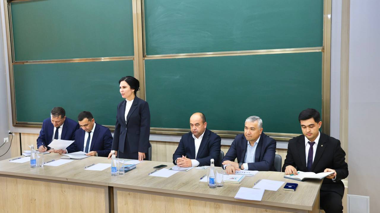 Rektorning Fizika-matematika fakulteti jamoasi bilan uchrashuvi bo'lib o'tdi