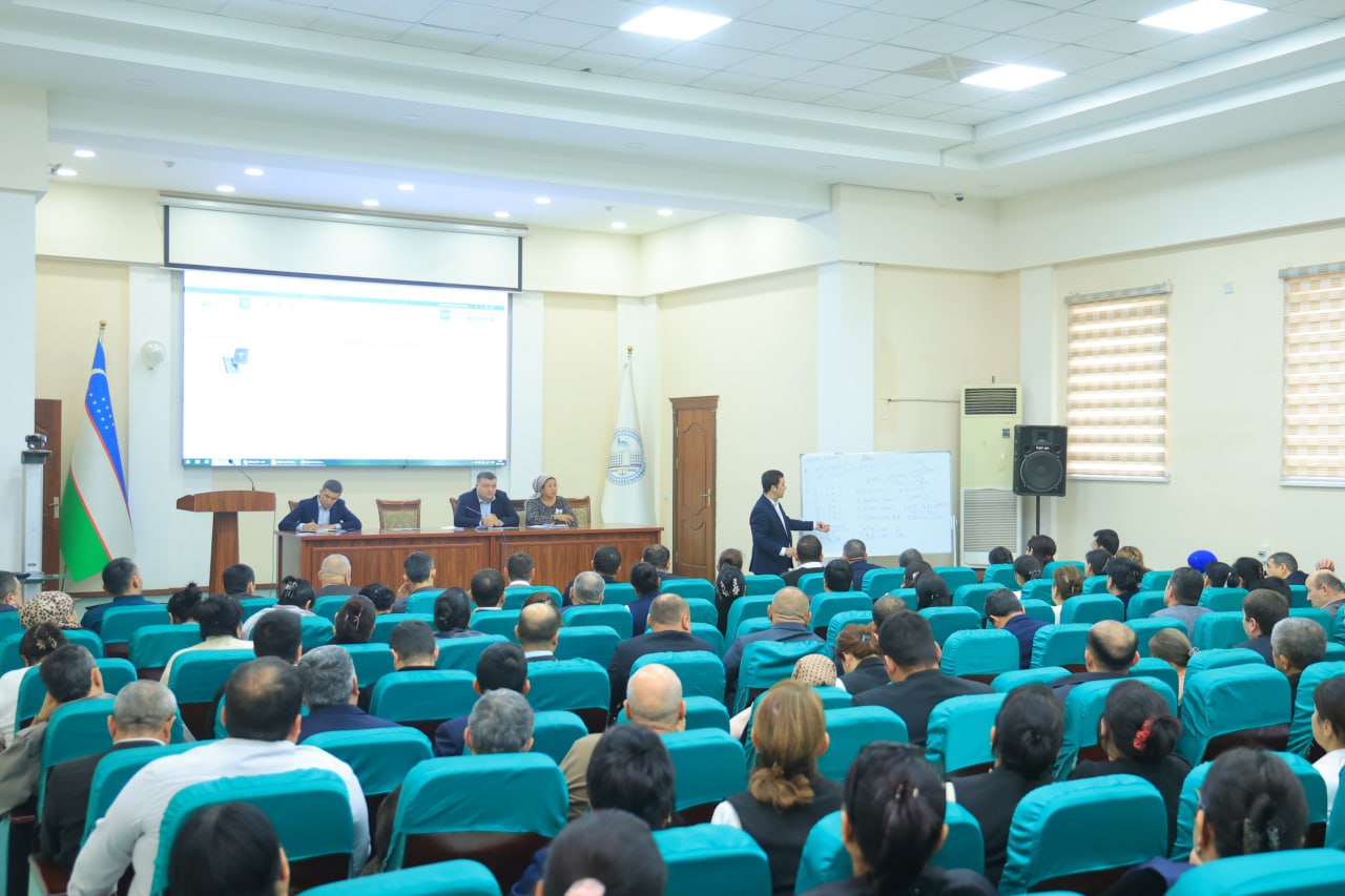 В Ургенчском государственном университете стартовали курсы повышения квалификации для тьюторов