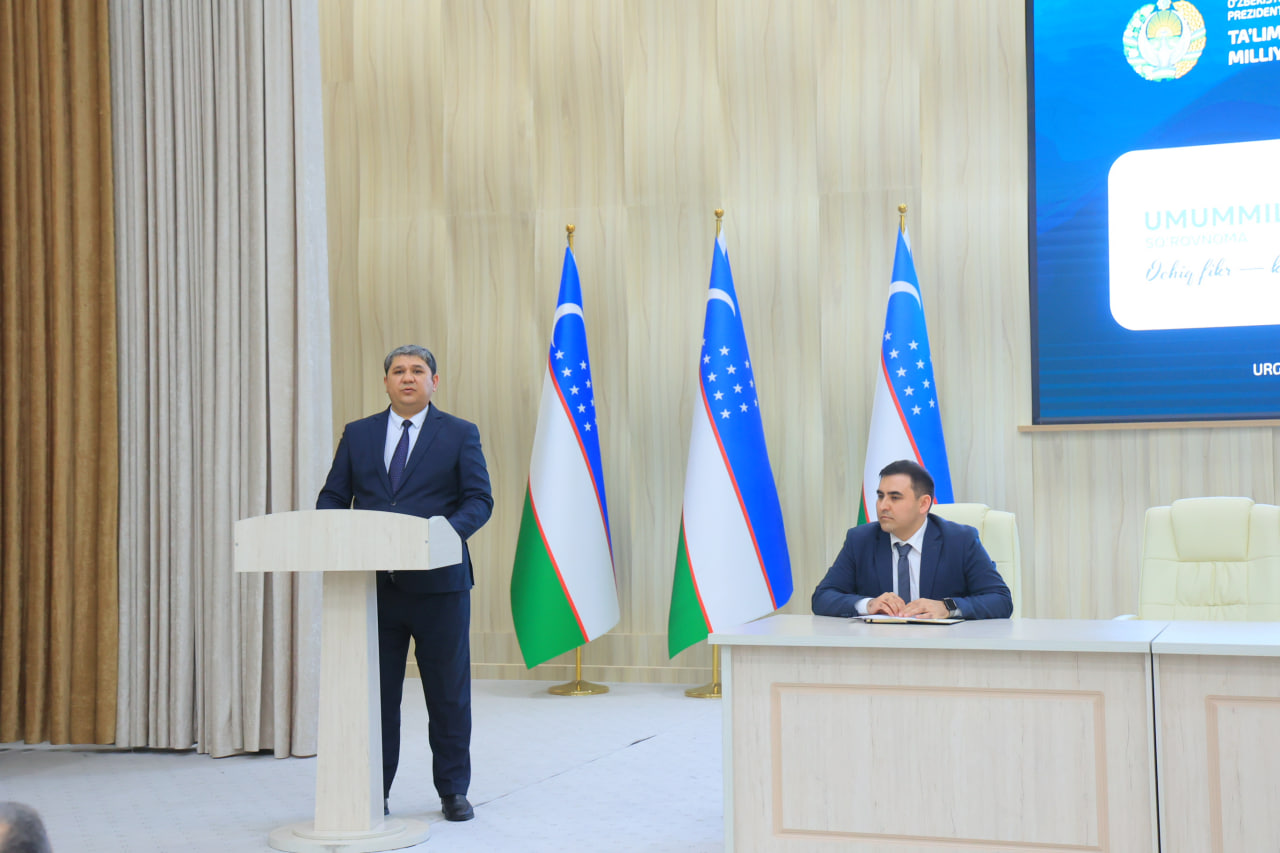 Urgench State University is actively participating in the nationwide survey being conducted in higher education institutions