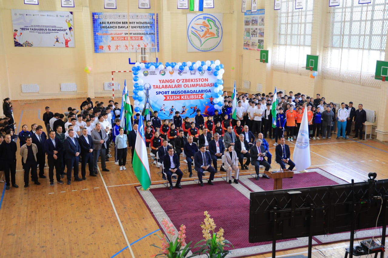 The “New Uzbekistan Student Olympics” Kicked Off with a Ceremonial Opening