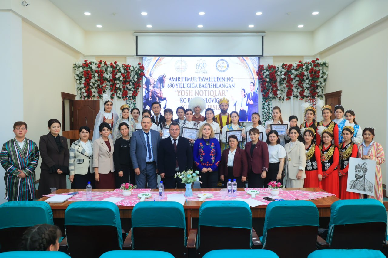 Образ Амира Темура прославлен на трибуне «Молодые ораторы»