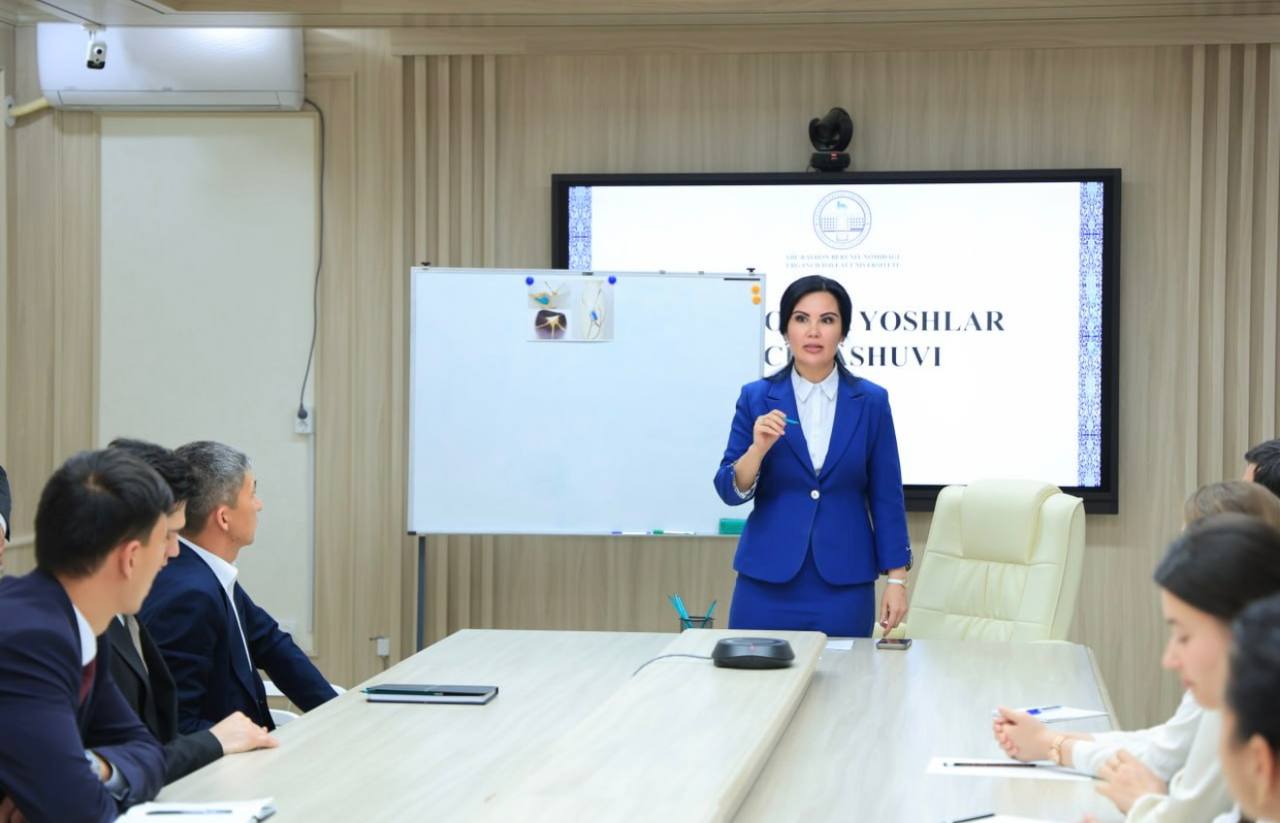 Yoshlar bilan ochiq muloqot —Rektorning liderlar jamoasi shakllanmoqda