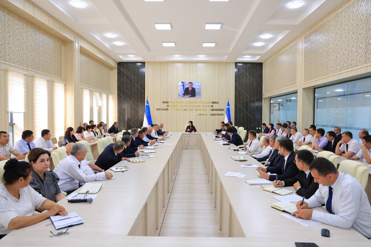 Urganch davlat universiteti Kengashining  9-majlisi bo‘lib o‘tdi