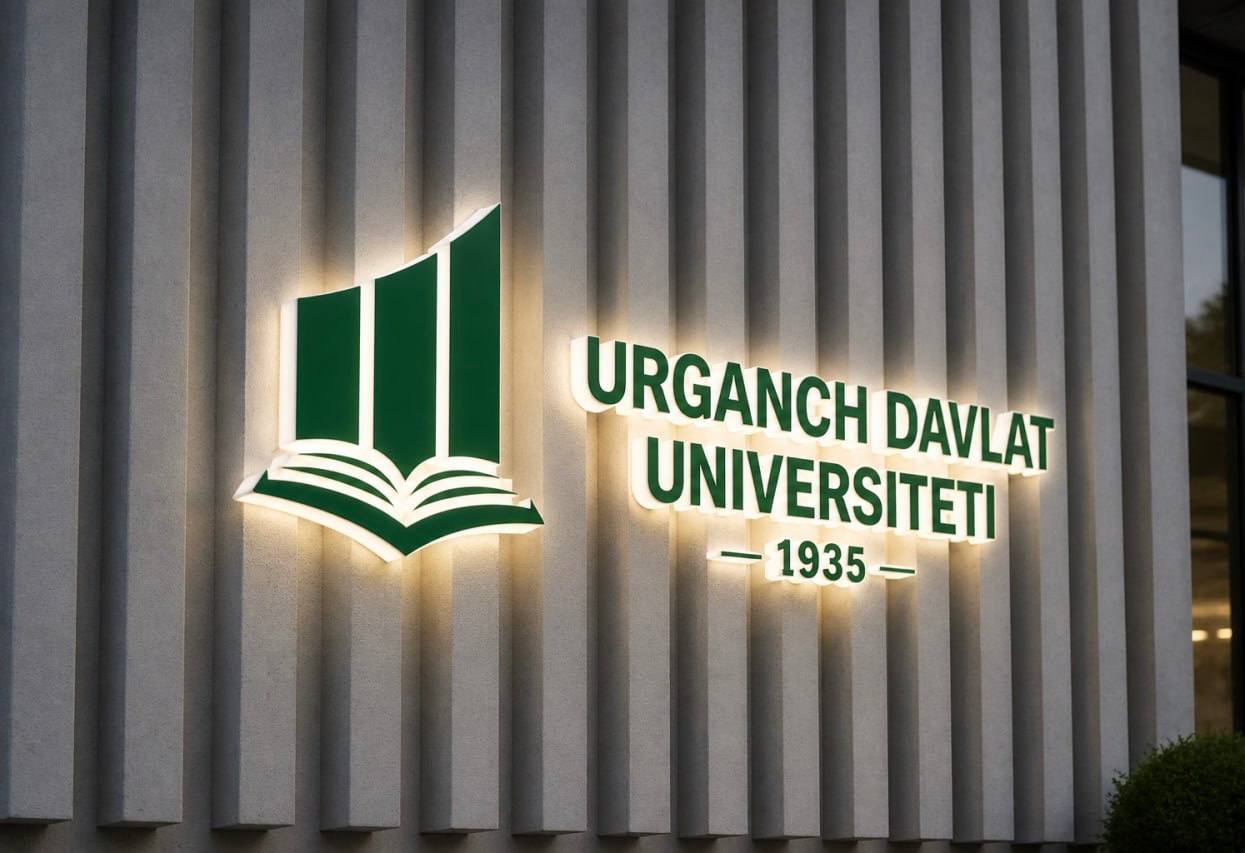 Urganch davlat universitetining yangi logotipi tasdiqlandi