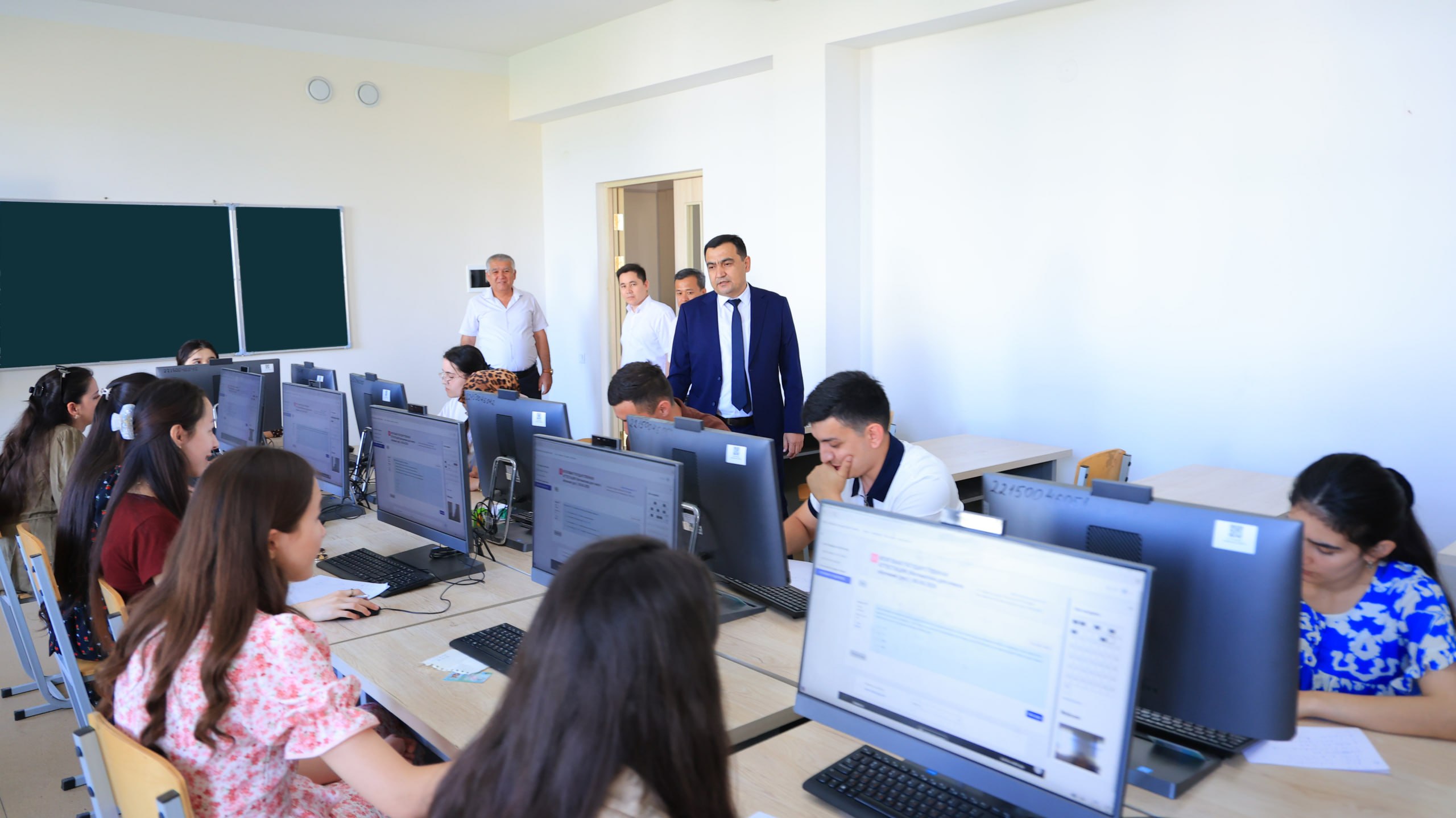The final state attestation processes are ongoing at Urgench State University