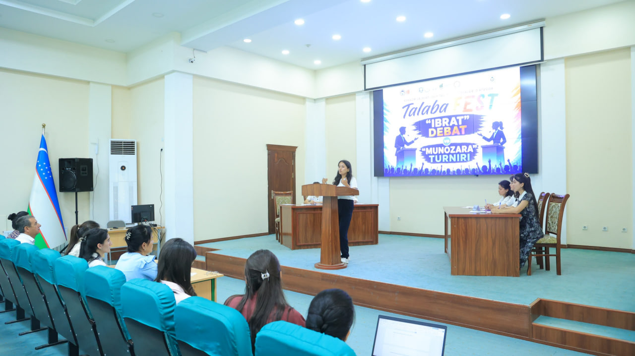 The “Talaba Fest” festival was held at Urgench State University