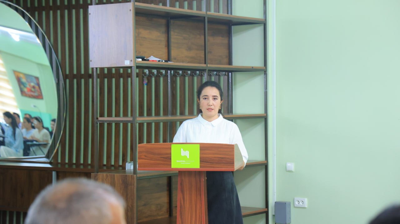 The defense of the final qualification work took place at Urgench Bahmal LLC