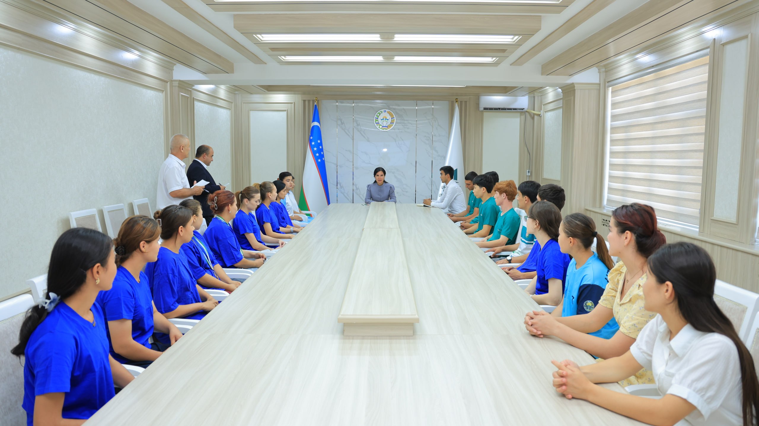 UrDUda sportchi yoshlar bilan uchrashuv bo'lib o'tdi