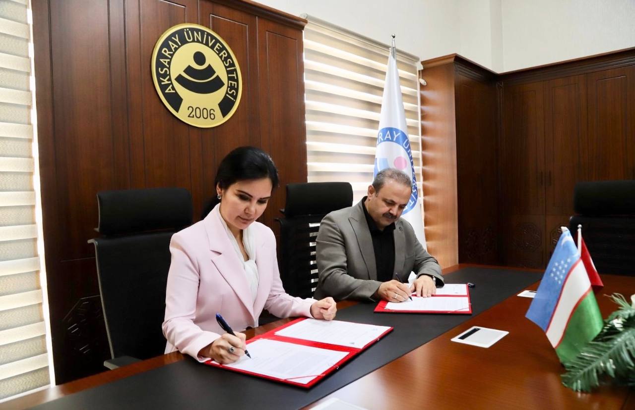 A Cooperation Agreement Has Been Signed Between Urgench State University and Türkiye’s Aksaray University