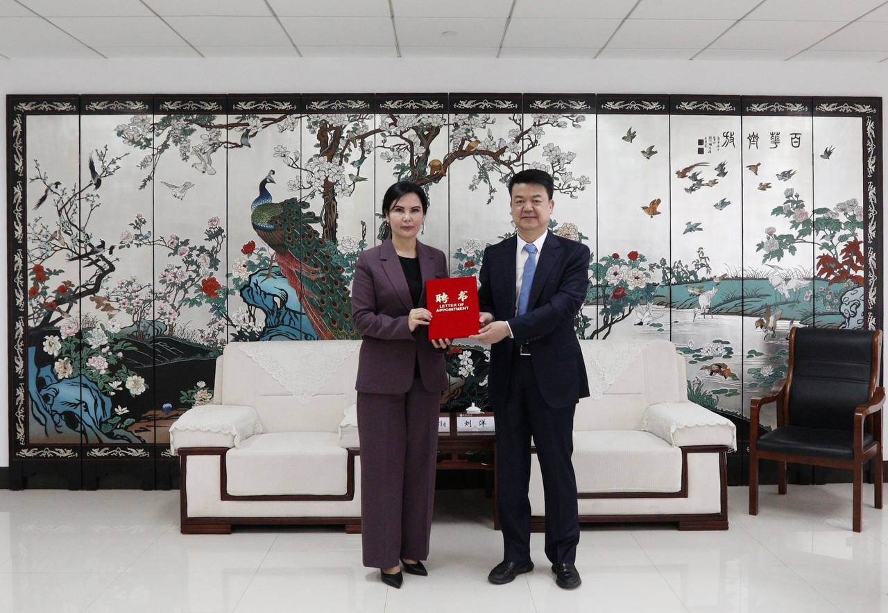 Feruza Madrahimova Xuzhou texnologiyalar universitetining faxriy professori bo'ldi