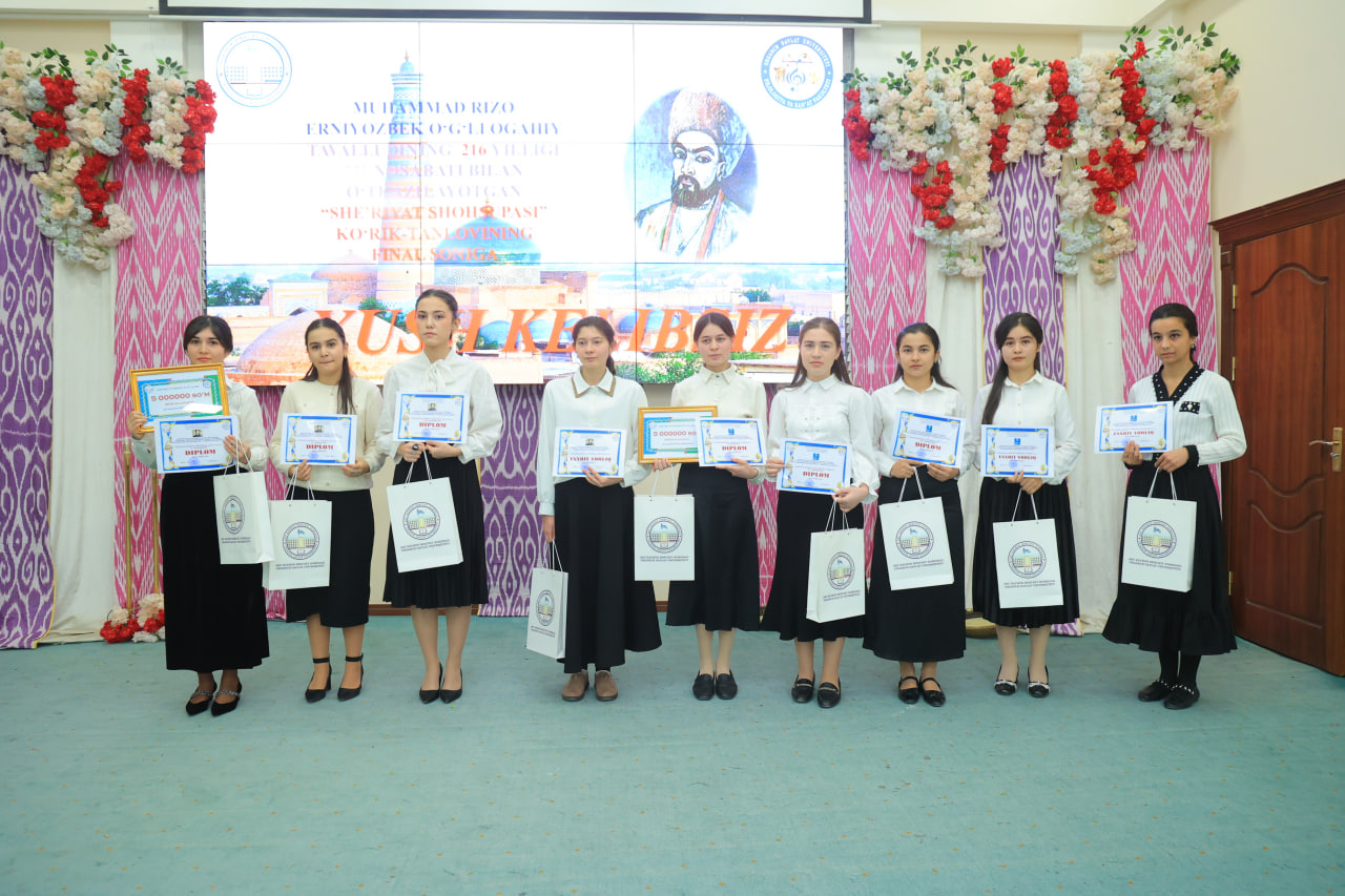 “She’riyat shohsupasi” ko‘rik-tanlovining final bosqichi bo‘lib o‘tdi