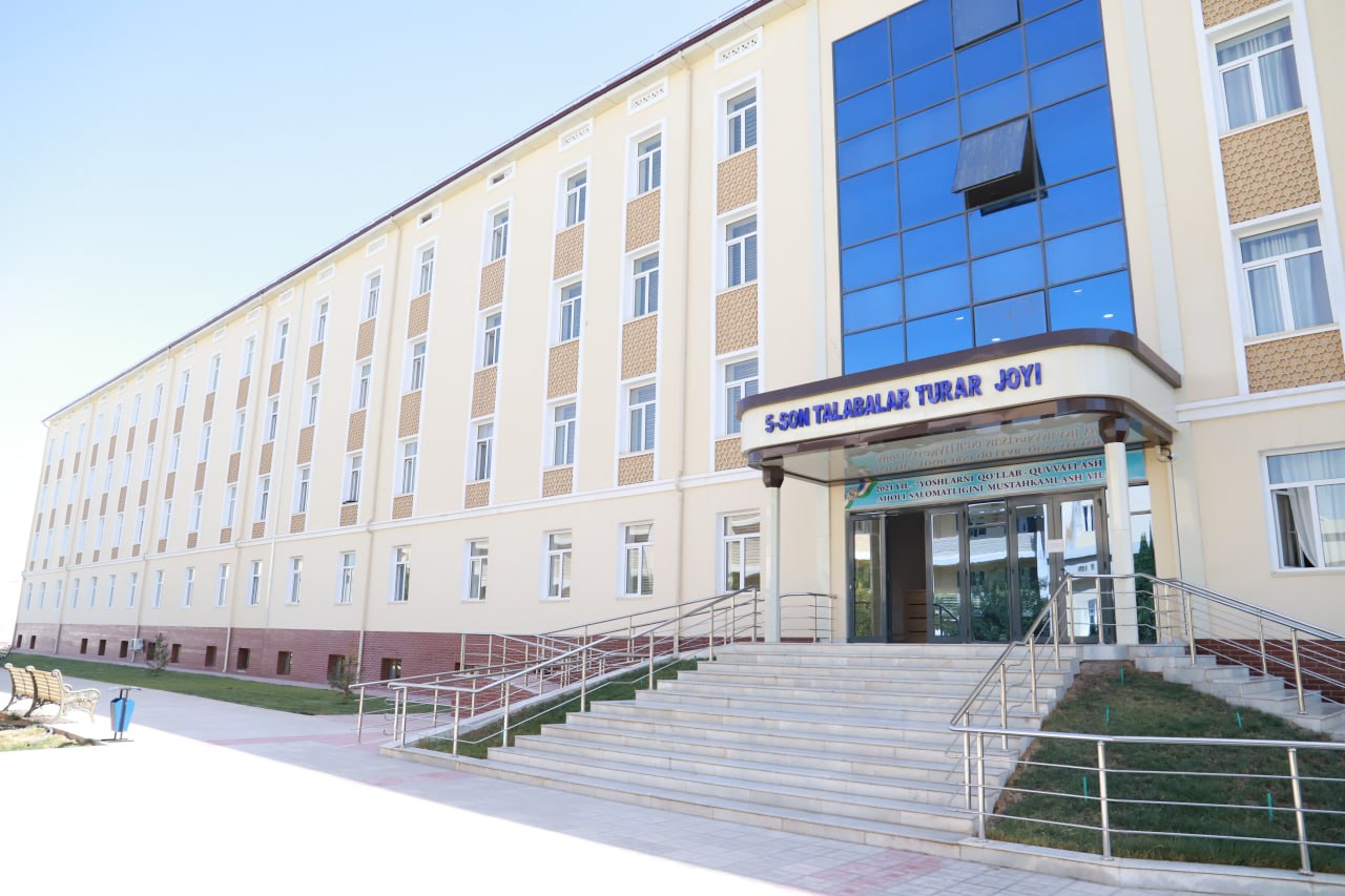 Urganch davlat universiteti talabalar turar joylariga press-tur tashkil etildi