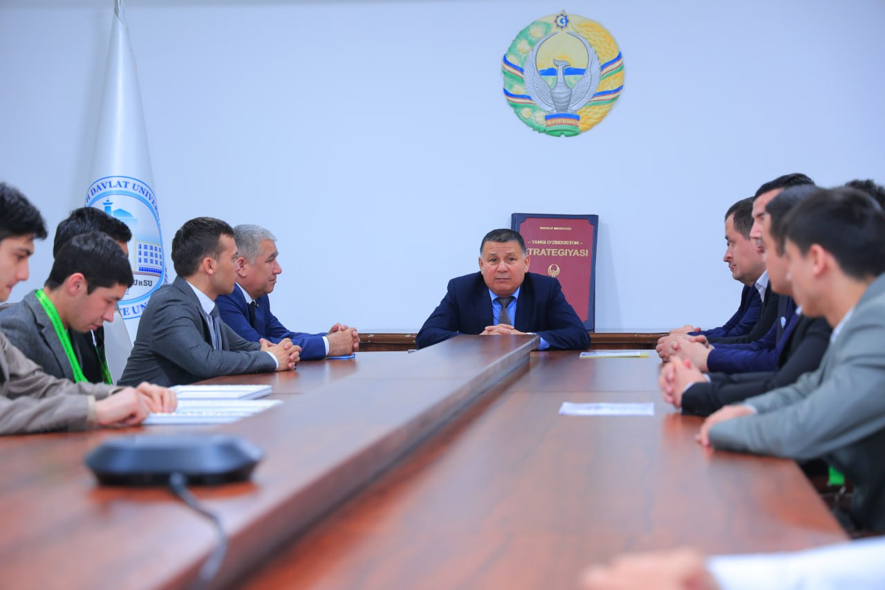 THE RECTOR MET WITH THE WINNERS OF THE OLYMPIAD