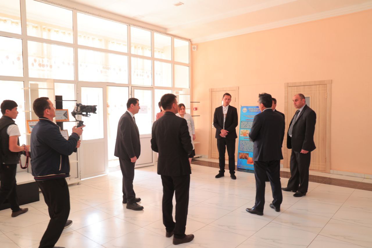 A media tour was organized in Khorezm Innovation Technopark