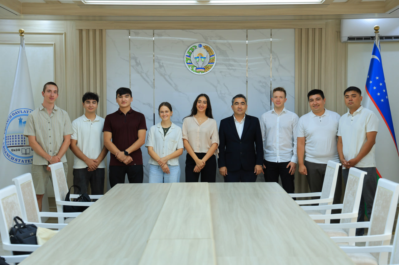 The First Meeting with Young Researchers from Germany Held at Urgench State University within the RISMUz/RESMiCA Project