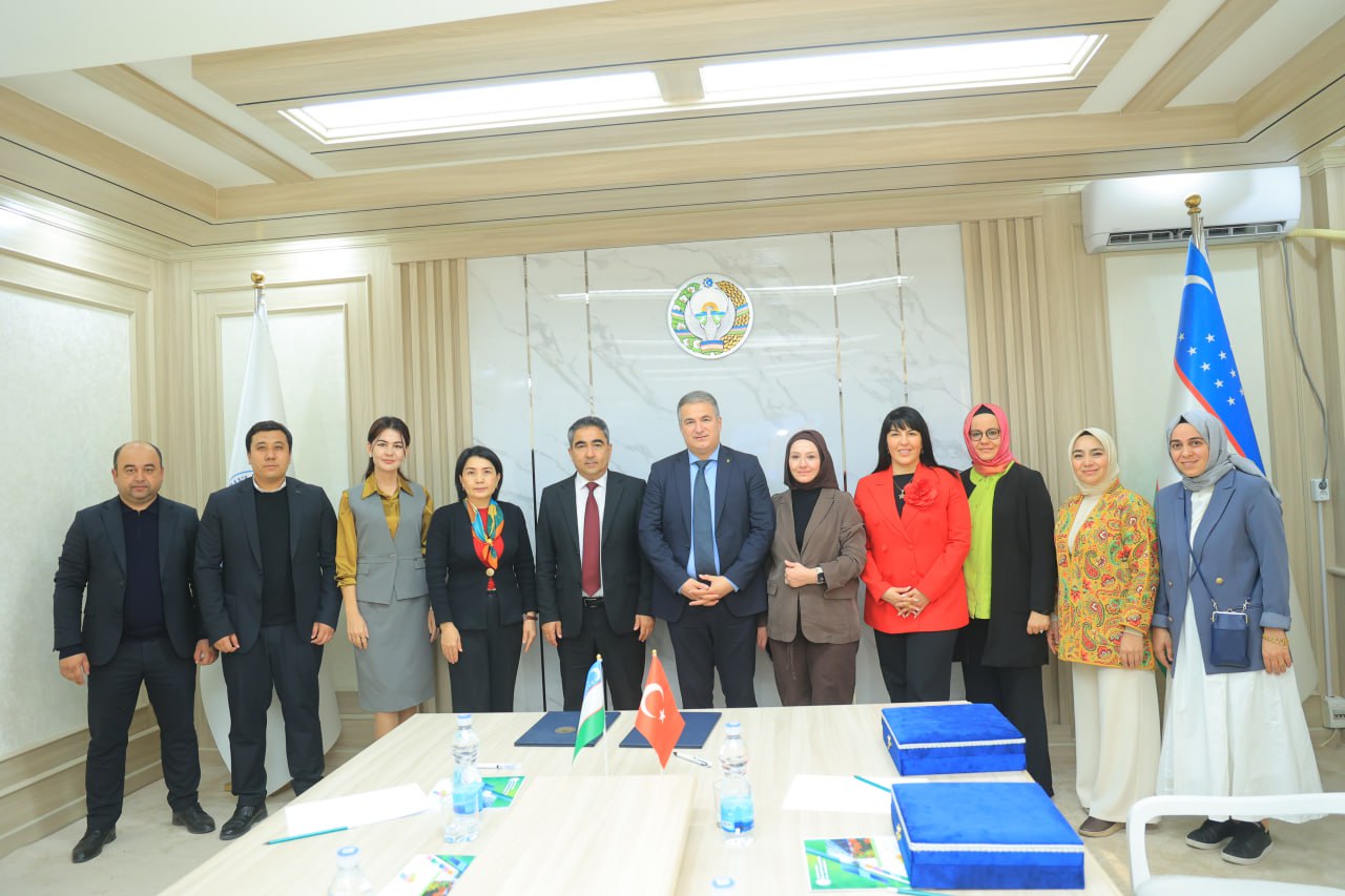 Заключён меморандум о сотрудничестве между Ургенчским государственным университетом и Стамбульским торговым университетом