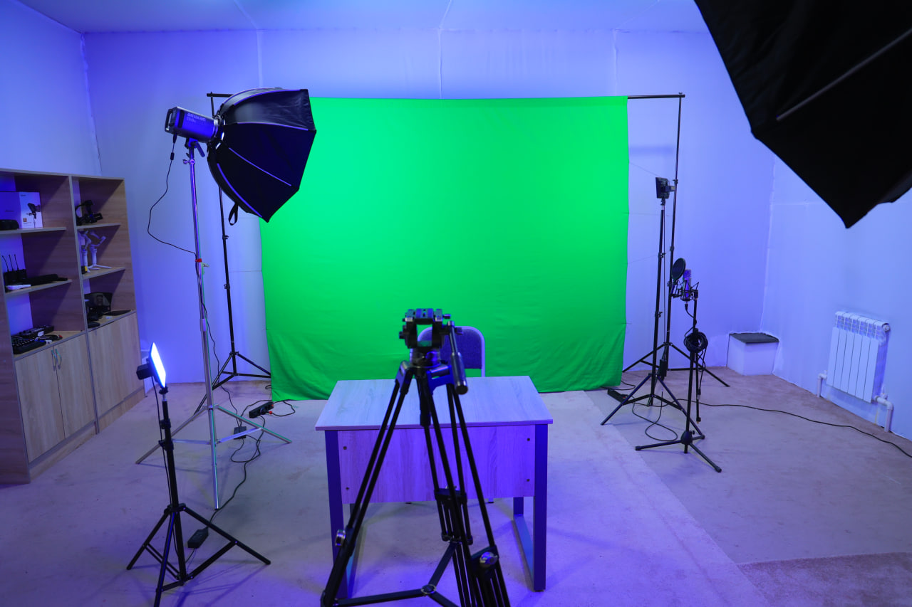 About the media studio of Urgench State University
