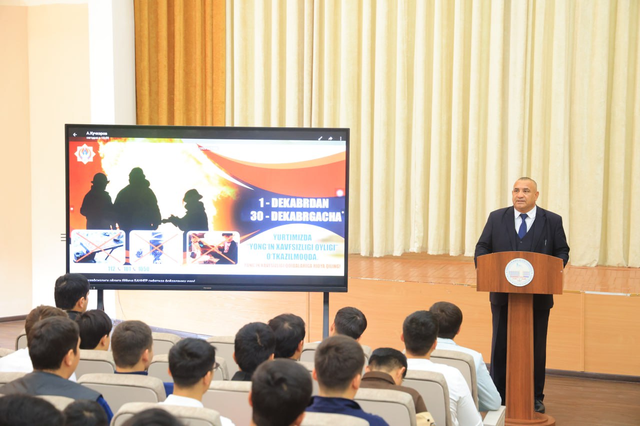 A preventive event on the topic “Protect Your Home Yourself” was organized at the Faculty of Engineering