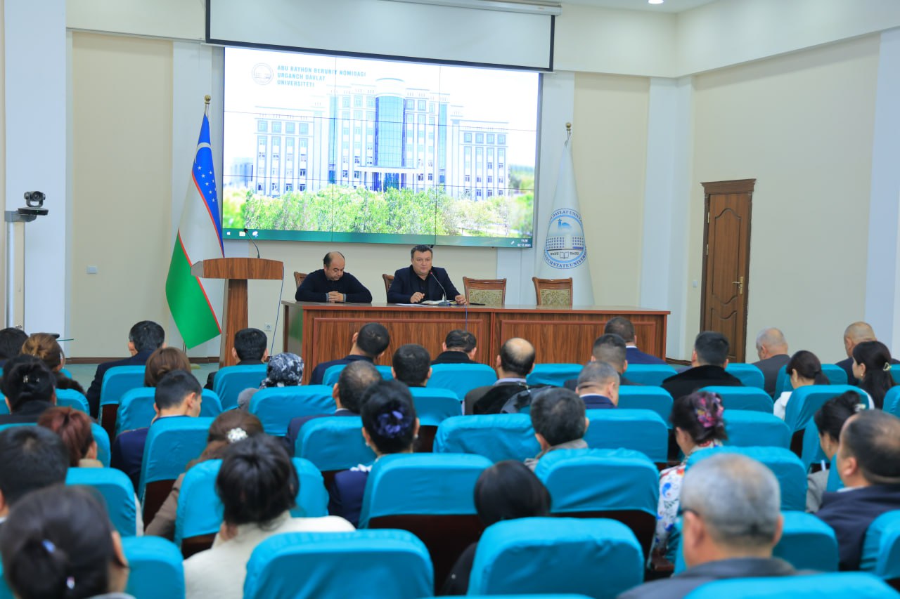 A meeting on combating drug abuse among youth was held at Urgench State University