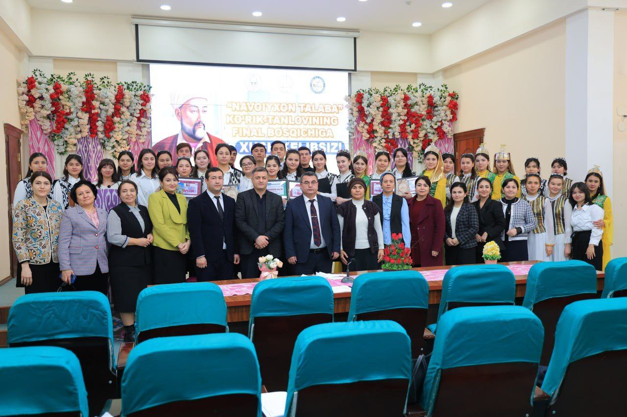The final round of the “Navoixon talaba” competition was held