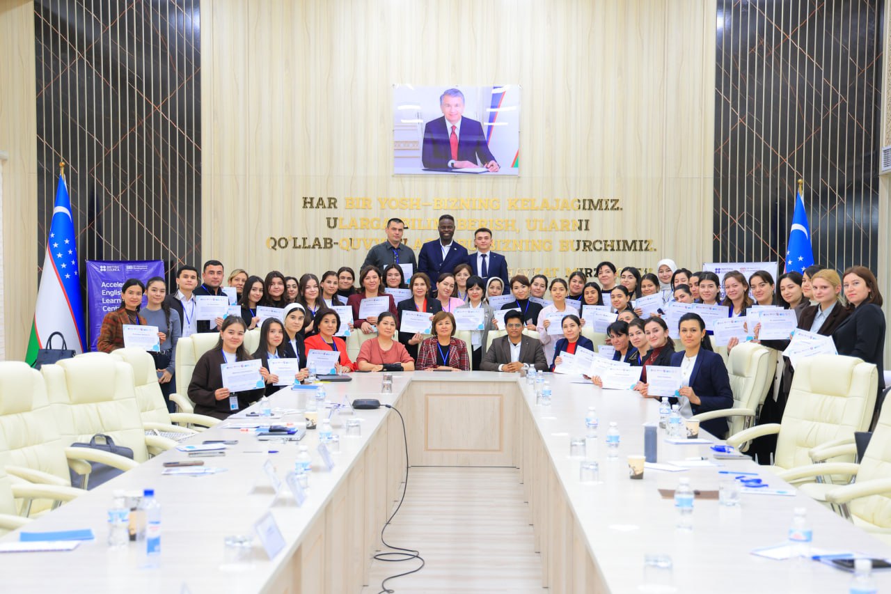 The conference held within the framework of the international project “Accelerating English Language Learning in Central Asia” has concluded