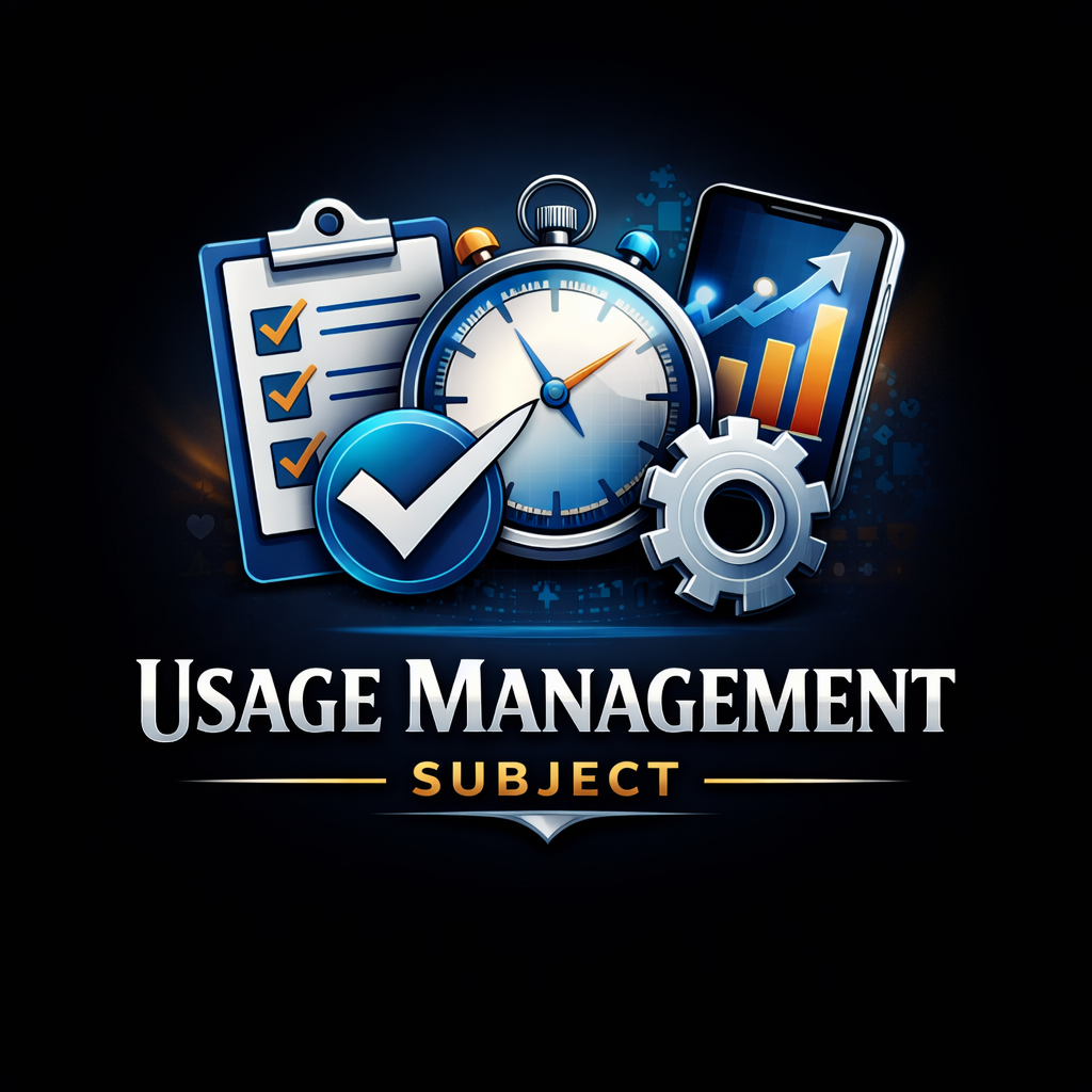 USAGE MANAGEMENT