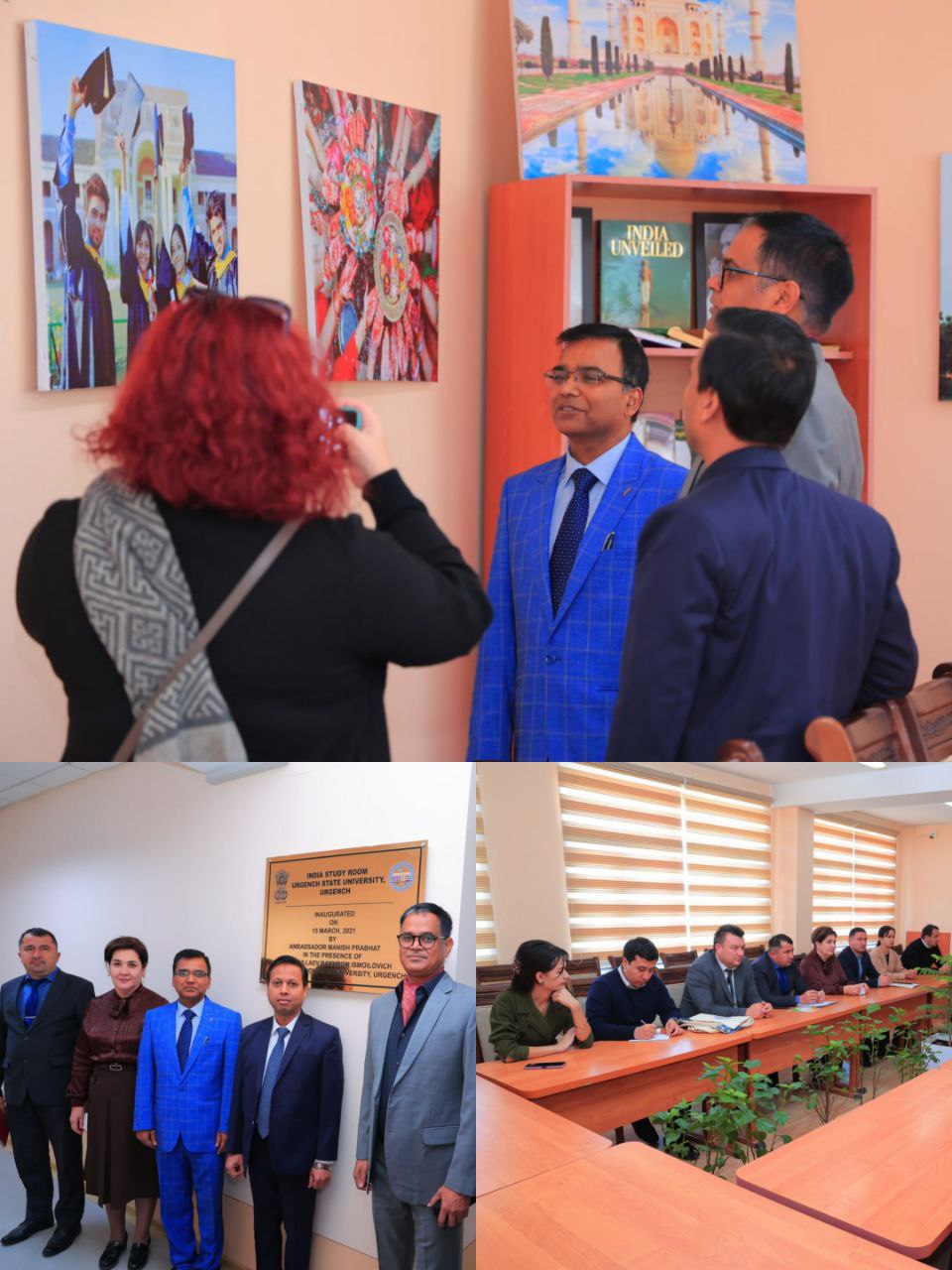 Visit of the Indian Embassy delegation to Urganch State University
