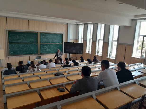 Senior lecturer of the department K. Durdyev conducted a scientific and theoretical seminar on the topic “Maintaining natural balance in the fight aga
