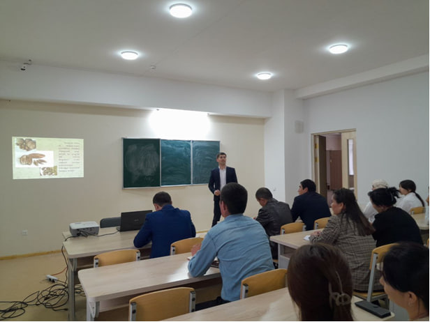 A teacher of the department, Bobojonov O., conducted a scientific and methodological seminar on the topic “Improving the technology of growing export 