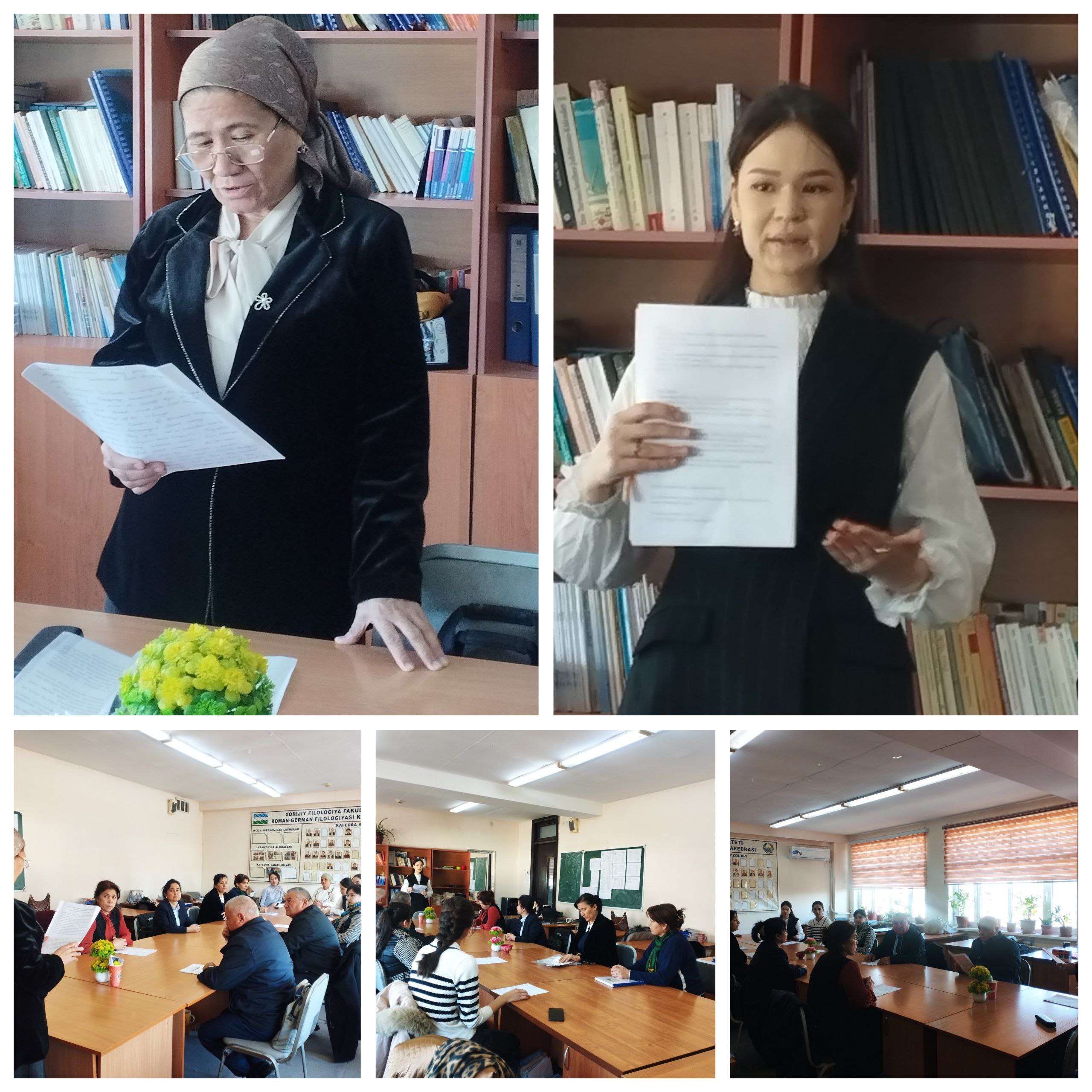 2025-yil 5-noyabr kuni Abu Rayhon Beruniy nomidagi Urganch davlat universiteti Xorijiy filologiya fakulteti 