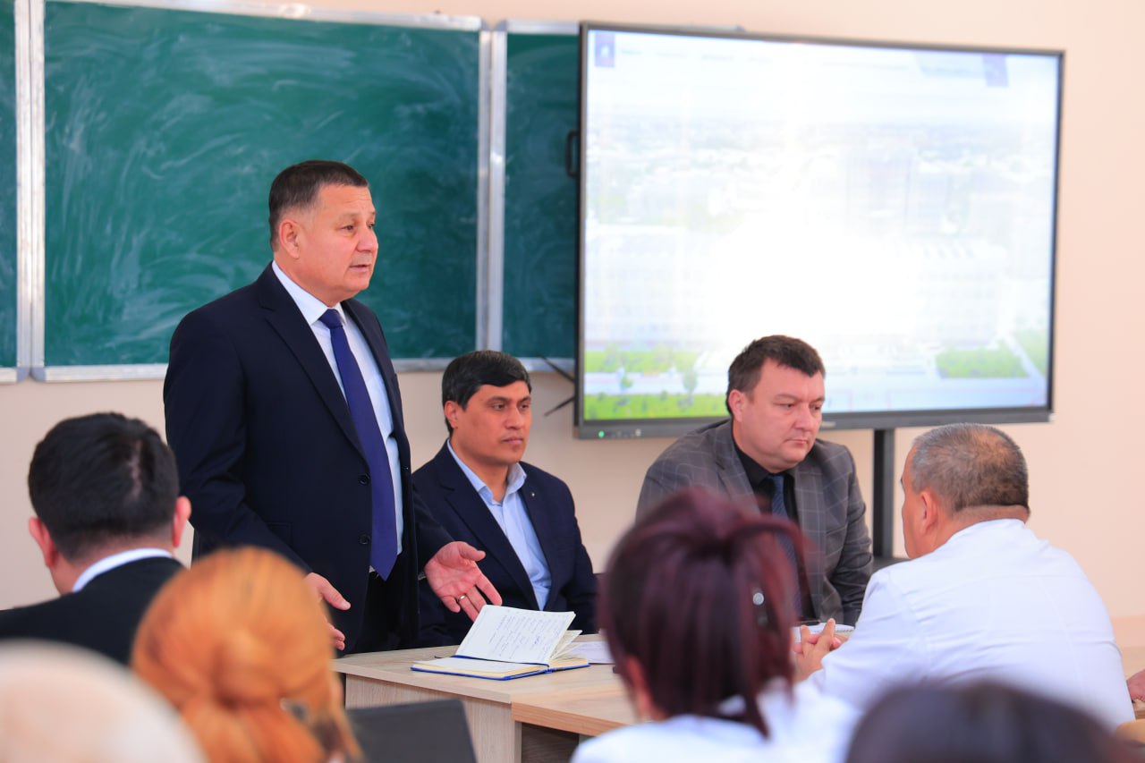 The Rector met with the team of the Faculty of Chemical Technologies