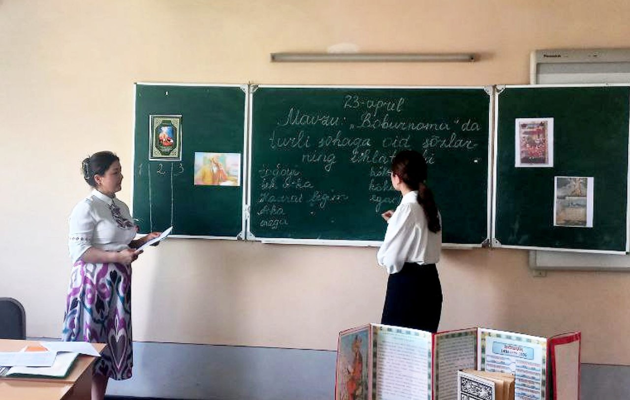 Проведено открытое практическое занятие по теме «История узбекского языка».