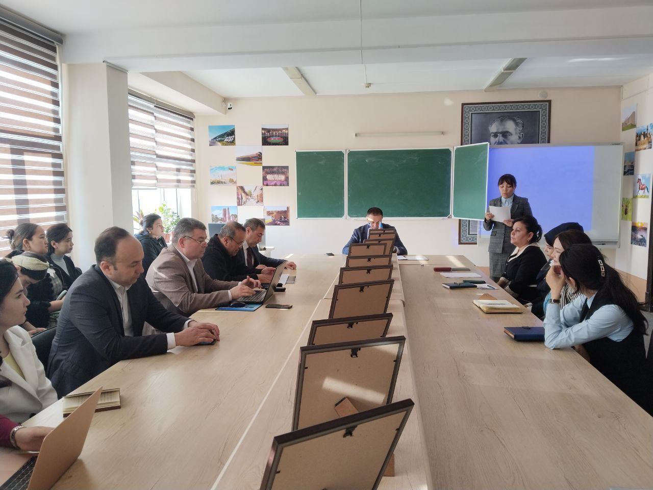 Научно-теоретический и научно-методический семинар на кафедре узбекского языкознания