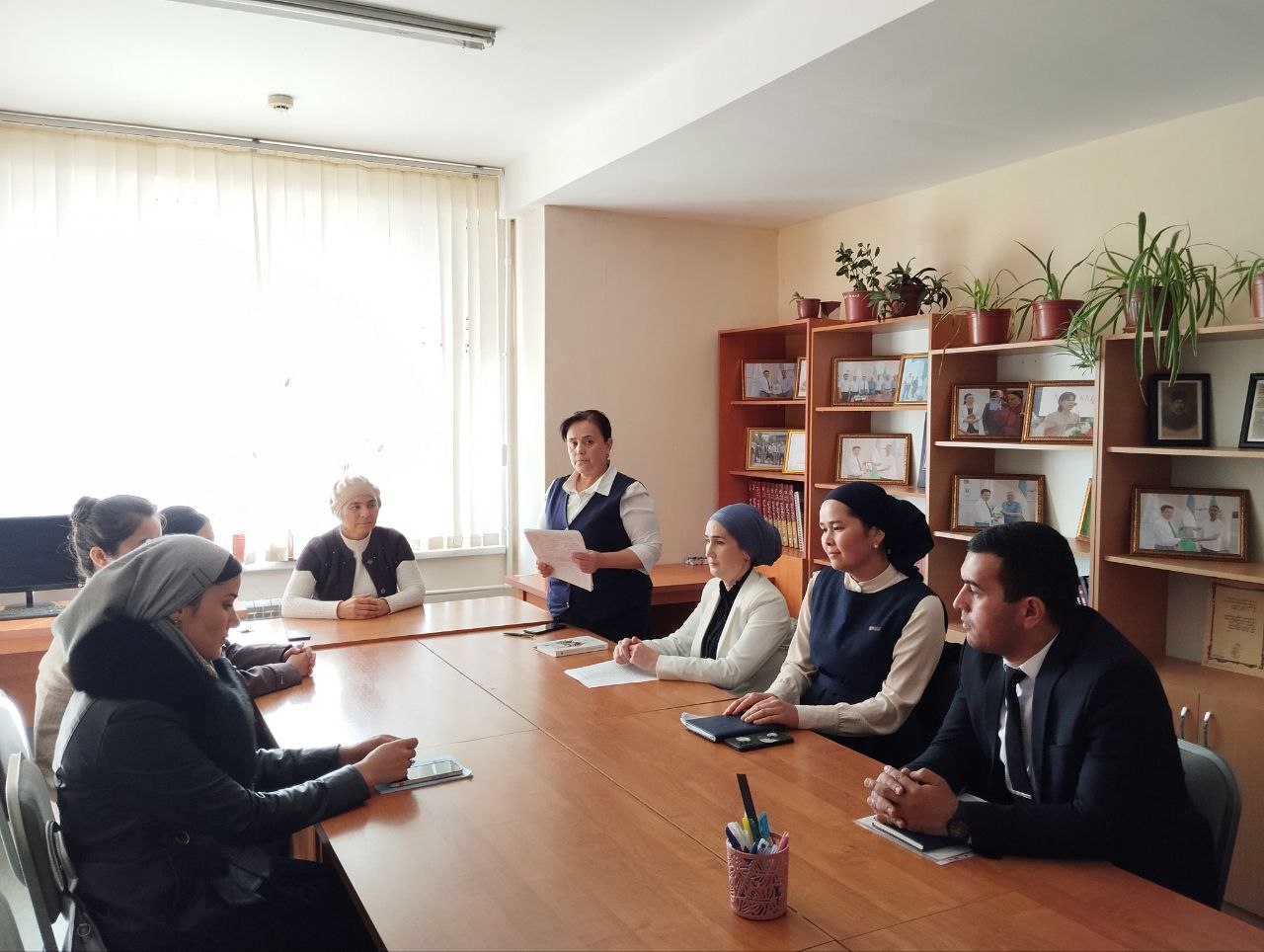 The next scientific-methodical seminar was held at the Uzbek language and literature department