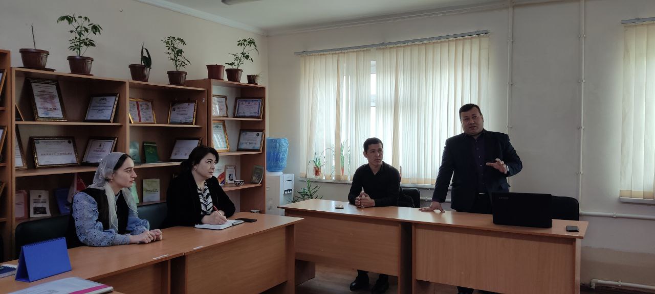 На кафедре «Узбекский язык и литература» состоялся очередной научно-методический семинар.