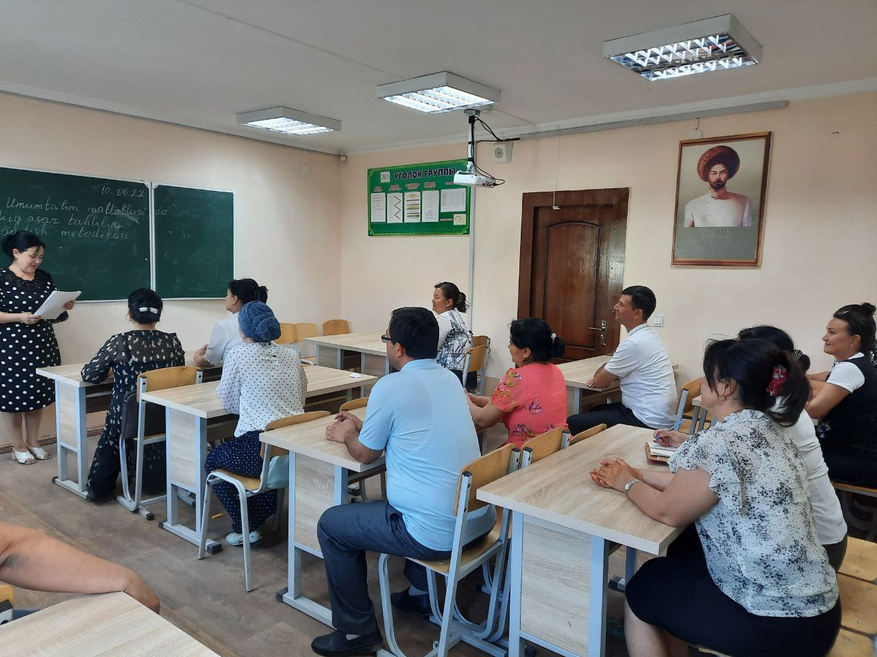 На кафедре «Узбекского языка и литературы» продолжаются научно-методические семинары.