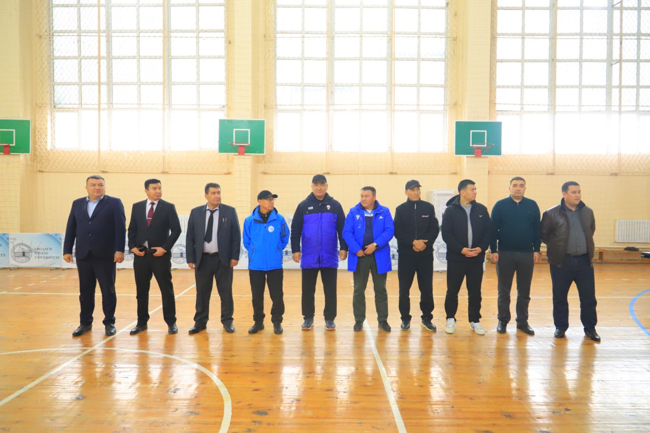 Friendly competitions were held between Urgench State University and the Nukus branch of the Uzbekistan State University of Physical Culture and Sport