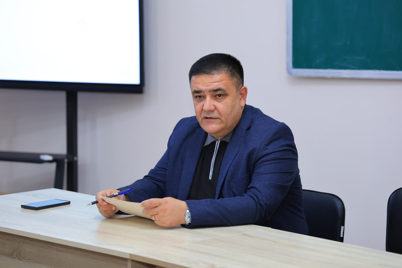 UrDUda viloyatdagi oliy va professional ta’lim muassasalari rahbarlari ishtirokida kengaytirilgan yig‘ilish bo‘lib o‘tdi
