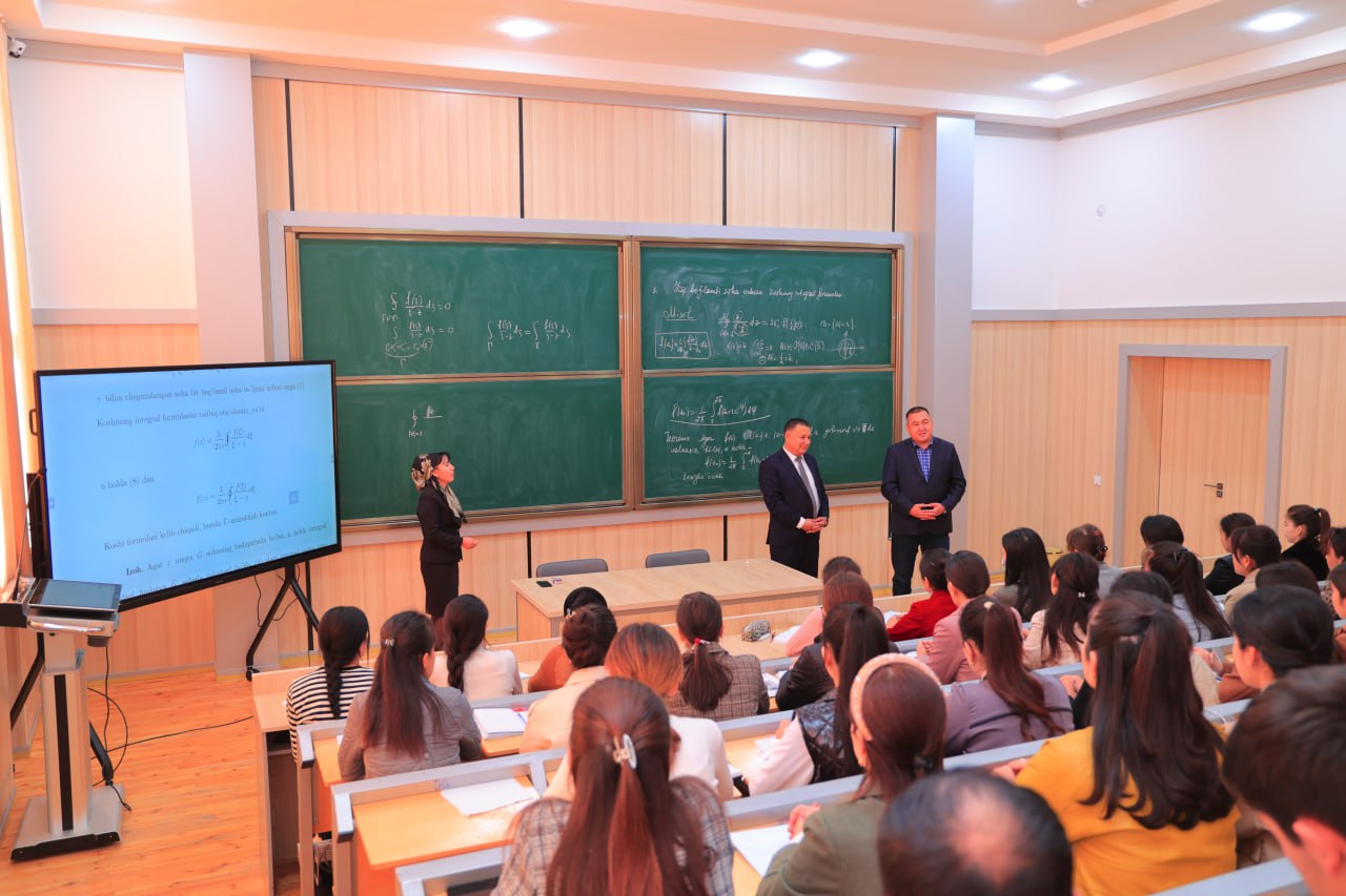 urdu.uz, Qoraqalpoq davlat universiteti rektori UrDUda bo′ldi