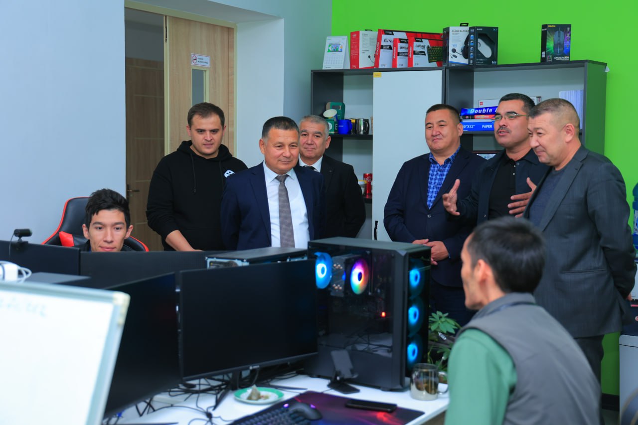 urdu.uz, Rektorlar IT Park Xorazm filialida bo‘lishdi