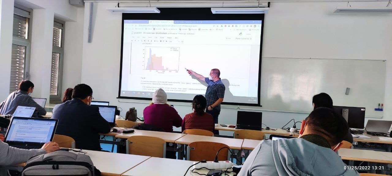 Academic staff at the “Information Technologies” department are participating at research training at the University of Primorska, Slovenia